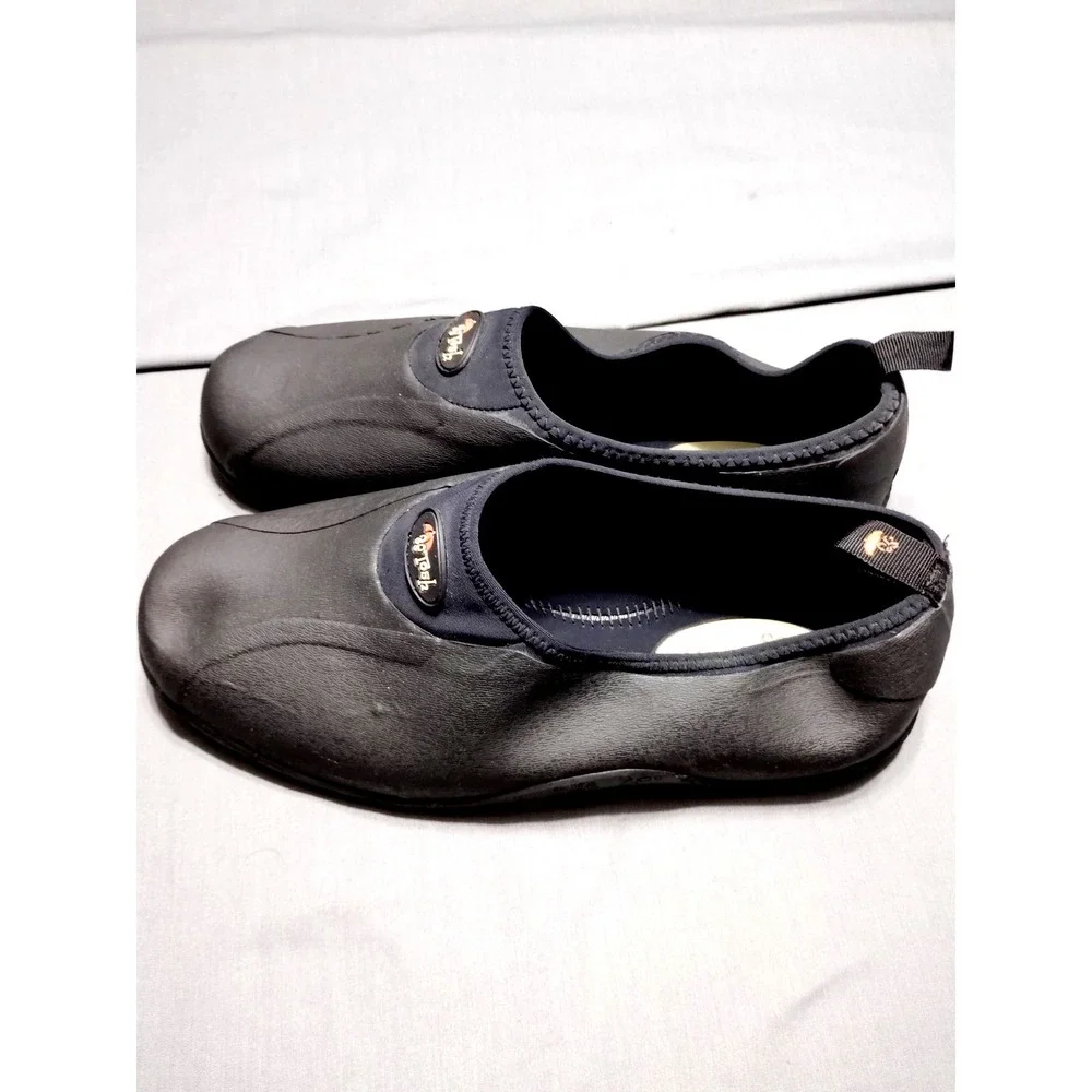 NWOT Tosh Overshoe Pull On Galosh 11-11.5 M Black Vulcanized Rubber (7164)‎